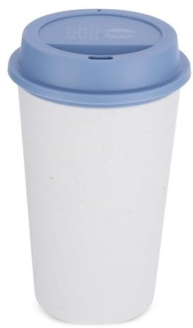 Circular & Co Reusable Now Coffee Cup - 12oz/340ml - Insulated, Sustainable & Recyclable - Coffee Travel Mug - Snap Fit Lid - Medium Drink - BPA Free - Dishwasher Safe