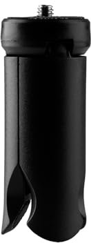 Tabanzhe Mini Tripod Desktop Tripod Stand for Pocket 3 & 2 Camera Portable Small Tabletop Mount with 1/4 Screw Hole for Selfie Stick DLSR Digital Cameras,Black