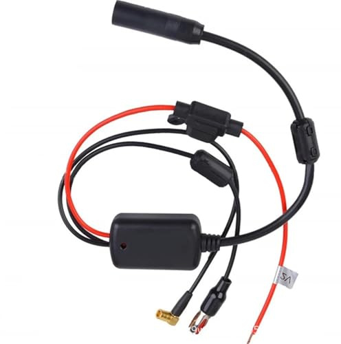 Adaptateur de câble répartiteur d'antenne stéréo Dab+FM pour Voiture, amplificateur de Signal Radio 12 V, Accessoires FM/AM