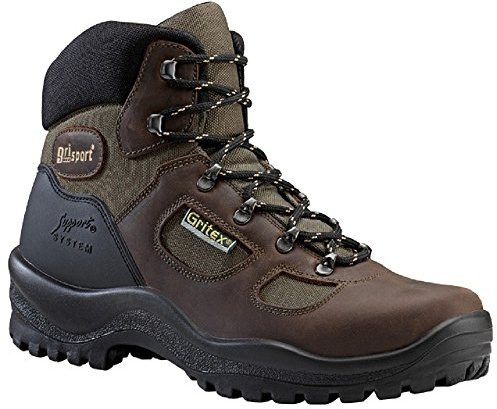 Grisport GRS626-44 Hilltop vattenbeständiga läderstövlar, storlek: 44, brun (paket med 2)
