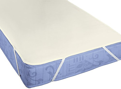 DIHATEX | Premium Molton-Matratzenauflage aus 100% Baumwolle 1x 70x140 cm| Made in Germany | Matratzenschutz atmungsaktiv | Matratzenschonbezug aus Molton | Matratzenschutzbezug