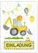 Minkocards 12 Einladungskarten zum Kindergeburtstag Junge Baustelle Bagger-Motiv Einladungen zum Geburtstag Kinder bunte Geburtstagseinladungen