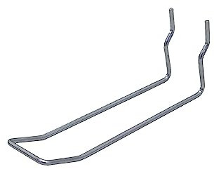 Gerso 100 Loop Hooks for Perforated Wall, Length: 80 mm