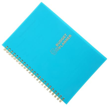 Veemoon Monatliches Budget Täglich Budgetplaner Buch Monatsplaner Budgetbindemittel Monatlicher Budgetplaner Haushaltsbuch Kassenplaner Notizblock Zur Budgetaufzeichnung Sky-blue Papier