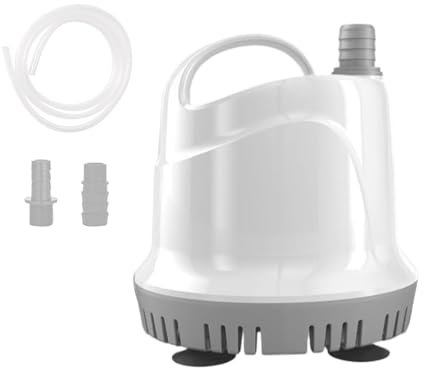 Bomba para Estanque - Bomba De Agua Pequeña Silenciosa | Accesorios para Estanques y Jardín: Casa, Acuarios, Interior, Pozos, Lagos y Tortugas