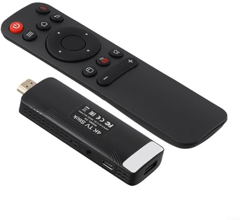 Boîtier TV 10 câbles avec HDR et résolution 1080p, connectivité WiFi double bande 2,4 GHz/5,8 GHz, lecteur multimédia en streaming compatible avec les services populaires, élégant et compact D