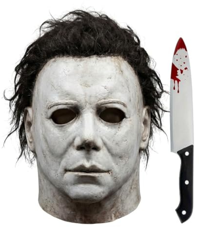 Boolavard Michael Myers masker halloween skräck cosplay kostym latex rekvisita
