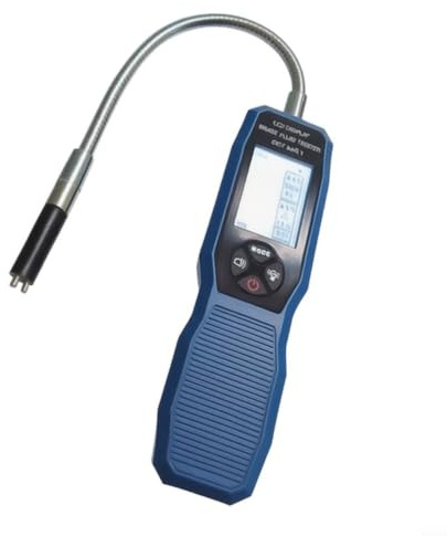 Bromsvätsketestare TM280A, fuktmätare för DOT3/DOT4/DOT5.1 | Test DOT3/4/5.1, visuellt larm, bendable metallprov, bil avstängning, ABS-kropp, för garage och bilägare