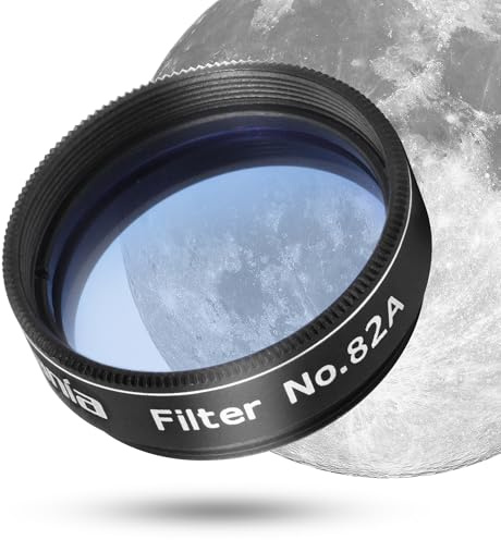 Astromania Telescope Filter, Planetary Filter 1.25 for Telescope #82A Blue