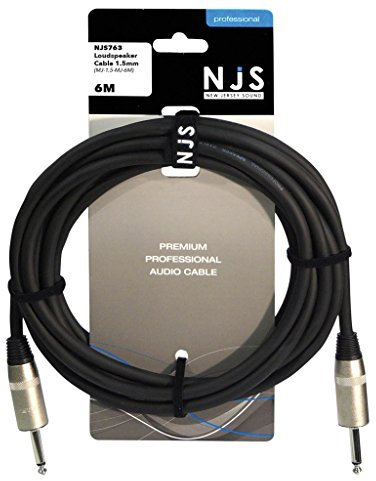 Mono Jack to Mono Jack 1.5mm Speaker Cable 3m