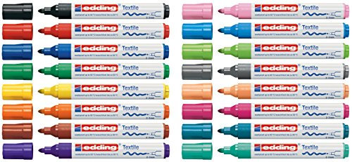 edding 4500 Textil-Marker (16er Maxi Sortierung)