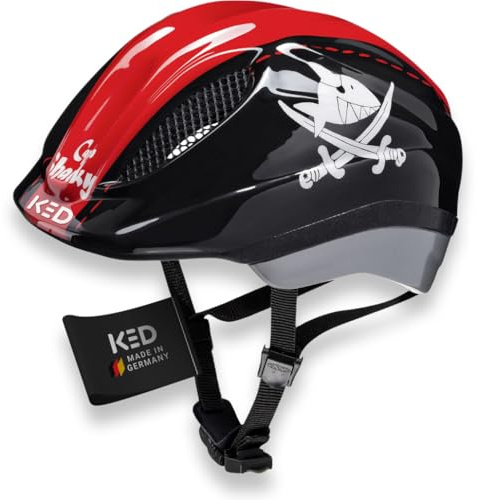 KED Meggy II Originals Helm Kinder Sharky red Kopfumfang XS | 44-49cm 2021 Fahrradhelm