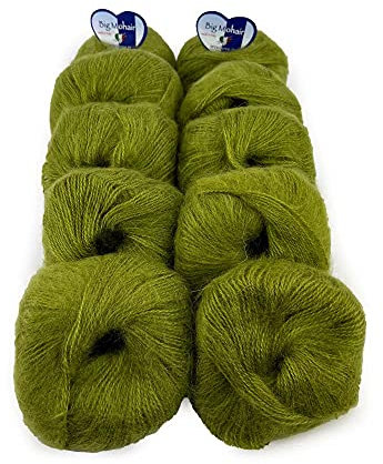 Tricot Café – Big Mohair – Mischgarn, ideal für die Herstellung von Kleidungsstücken für Babys und Kinder, empfindliche Faser