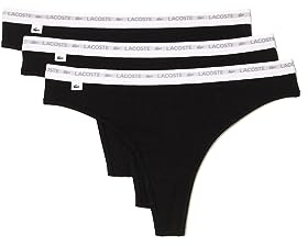 Lacoste Damen 8F1341 G-String, Noir,