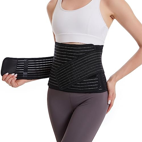 Postpartum Gürtel für Damen, Abdominal Binder Post Chirurgie Belly Wrap, C Abschnitt Erholung Must Haves, Gürtel für postnatale Pflege, Taille/Becken Gürtel für Rückenschmerzen Relief