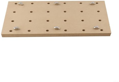 Panneau de densité MDF flexible pour machine à router CNC, dimensions 300 x 180 mm