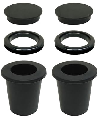 Anillo De Agujero Paraguas De Mesa- Juego De Espinas Del Agujero, Protección Redonda Del Escritorio | Soporte Paraguas Estable De Forma Fiable De 6 Piezas, Soporte Versátil Para Muebles De Comedor Al