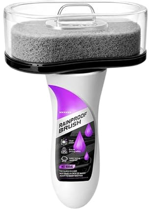 Pulitore Per Pellicole Per Olio Per Finestrini Auto, Spazzola Per Rimozione Pioggia Da Parabrezza Da 100 Ml, Detergente Antipioggia Per Finestrini Auto, Trattamento Idrorepellente Per Vetri, Soluzione