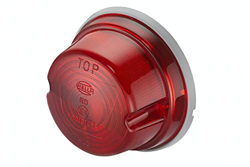 HELLA 2SA 001 259-751 Schlussleuchte - 12/24V - Anbau - Lichtscheibenfarbe: rot - hinten/links/oben/rechts