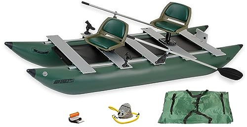 Sea Eagle 375fc FoldCat Inflatable Fishing Boat - Deluxe Package
