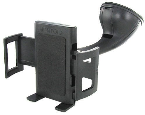 MONTOLA® Capto X1 Profi KFZ PKW Universal Halterung - Navigation Smartphone Stabil Halter Saugnapf Fenster Auto NAVI Handy