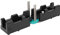 DEWIN Miter Angles Cutting Tool,2 in 1 ABS Black High Accuracy Wear Resistance Measuring Template Instrument