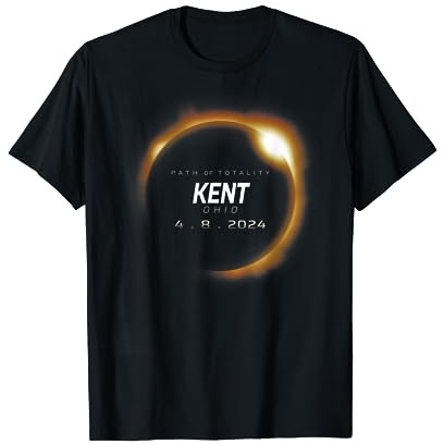 Total Solar Eclipse 2024 Kent Ohio April 8 2024 T-Shirt