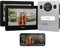GOLIATH Basic Video Türsprechanlage, 2 Draht Bus, 2X 7 Monitor, Aufputz Türklingel mit Kamera, Gegensprechanlage mit Türöffner und Klingel, 1 Familienhaus, Plug & Play, Smartphone App, AV-BLS-08A
