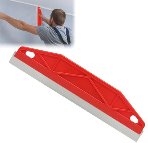 1PCS Paint Guard Red Paint Shield Multi Purpose Straight Edge Paint Cutting in Tools Cutting in Tools for Painting Plastic and Stainless Steel Paint Edger Tool is Perfect Size for Precision Painting