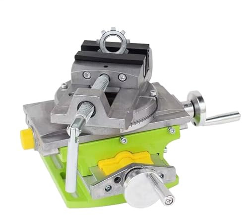 Prensa de taladro pequeña, tornillo de banco de metal resistente para fresado, máquina de perforación de carpintería