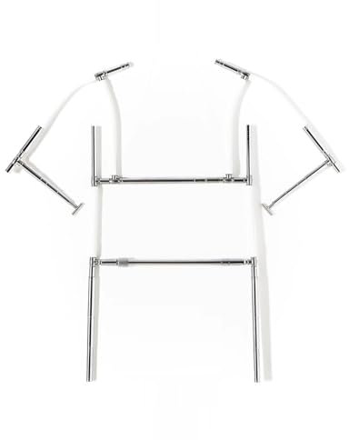 ENHEN Manichino Manichino in Metallo per Uomo per Allenamento Fotografico, Manichino Regolabile per Vendita Vestiti, Vestito Giacca Guardaroba Salvaspazio