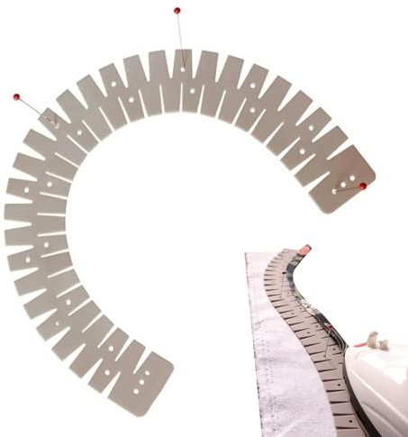 Saumabstandmesser Für Näharbeiten | Flexibles Silikon-Kurvenlineal, Flexibler Silikon-Saumformer Mit Kurvenskala Zum Säumen Von Hosenstoff Polsterung Nähen Stoffen Blättern