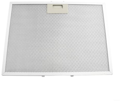 Filtre à graisse en maille métallique pour hotte aspirante 400 x 300 x 9 mm en acier inoxydable argenté 5 couches pour une circulation d'air optimale de la hotte