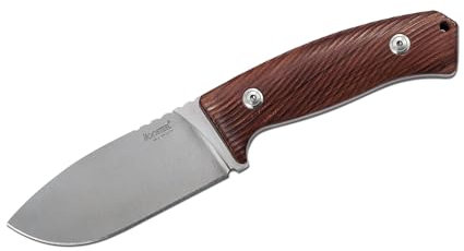 LionSteel 02LS004 Erwachsene Messer Hunting M3 Santos Wood, Braun, Standard