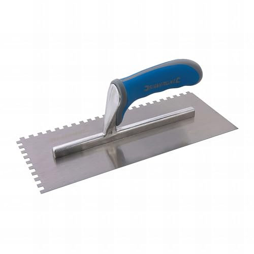 Silverline Adhesive Trowel Soft-Grip 280 x 120mm - 6mm Teeth (880084)