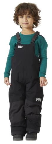 Helly Hansen Kids Unisex Rider 2 Insulated Waterproof Windproof Breathable Bib Ski Pants, 990 Black - 2