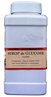 Sirop de glucose en poudre en distributeur saupoudreur de 500 grammes