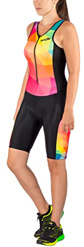 Dare2tri 1517XSb-r Women's Large Talld Funcky Tri-Suit XS Black/Red, FR Manufacturer's Size