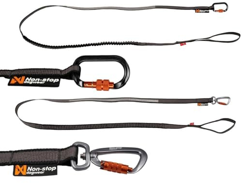 Non-stop dogwear Bungee Touring Leash 2,8m/13mm | 1537 Multitalent