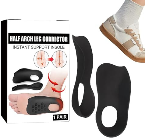Arch Support - Inserts de soutien de la voûte plantaire Femmes | Semelles intérieures demi-arche pour soulagement plantaire, semelles orthopédiques 3/4, inserts de chaussures pour pieds plats, soutien