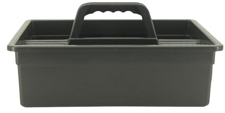Sink Caddy Organizer, 37.5cm Cleaning Supplies Under Cabinet Organizer - Versatile storage basket for cleaning supplies & tools, ideal for kitchen, bathroom, garden and hotel