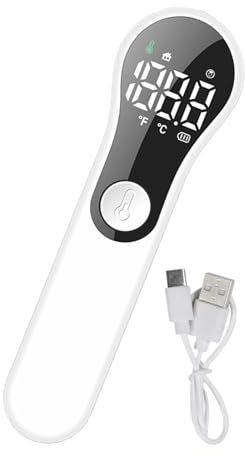 No Touch Infrared Forehead Thermometer, Rechargeable Digital Instant Thermometer, For Baby, Adult, Food, Milk, Water, Tea