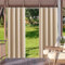 Outdoor Vorhang Wasserdicht Wetterfest Blickdicht 132X183cm Creme farben Verdunklungs Vorhänge mit Ösen Sichtschutz Sonnenschutz Outdoor Gardine für Balkon Terrasse Pergola Gartenlaube Veranda