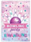 Minkocards 12 Einladungskarten zum Kindergeburtstag Bowling Kegeln Bowling-Party Mädchen Einladung Mädchengeburtstag