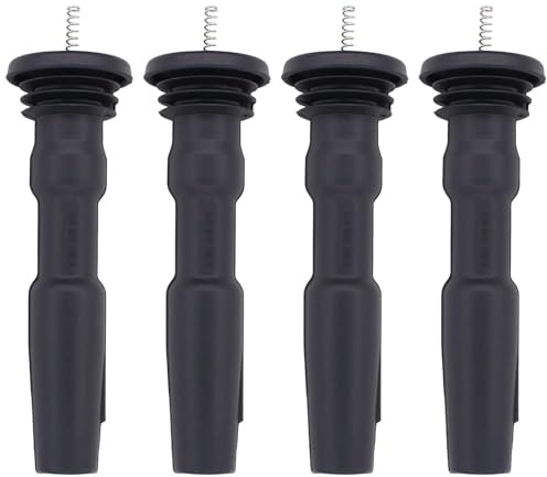 ANBOO Ignition Coil Rubber Boot Plug, Ignition Coil Rubber Spring Repair Kit for A1 8X A3 8V Golf 7 Beetle 5C for Passat B8 Polo 6R UP Citigo Fabia 3 Octavia 5E Rapid Ibiza 6J Leon 5F Mii 1.0 1.2 1.4