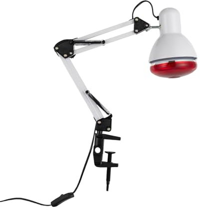 JUUTALK Lampada a infrarossi,faretto a luce rossa,terapia della luce a infrarossi,centri sanitari, saloni di bellezza, centri medici,utilizzato per alleviare dolori muscolari articolari,migliorare la