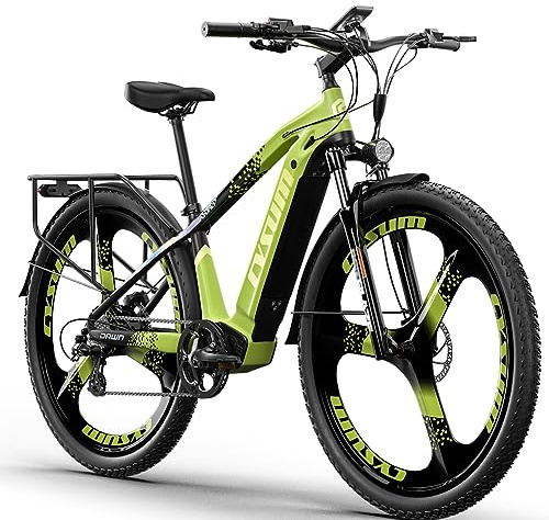 cysum Speedy Elcykel, 29 tum, elektrisk mountainbike för vuxna män, med avtagbart batteri på 48 V, 14 Ah, 80 km räckvidd, 75 Nm, 25 km/h