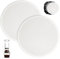 2 Piezas Filtro de Café de Acero Inoxidable para Cafetera Aeropress, 62 mm/2.45 Filtro de Café Metálico Reutilizable para Cafeteras AeroPress Go, Filtro Metálico para Café Espresso, Americano