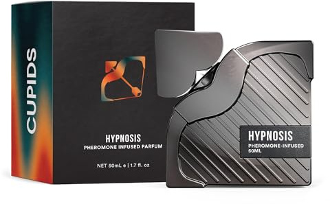 Cupids Hypnosis 3.0 Pheromone Cologne for Men – Long Lasting Men’s Pheromone Perfume with PheroPureVXN™ – Magnetic Eau de Parfum with Citrus Vanilla Notes – 50ml