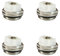 x4 Manual Radiator AIR Vent Bleed Plug Valve 1/2 BSP